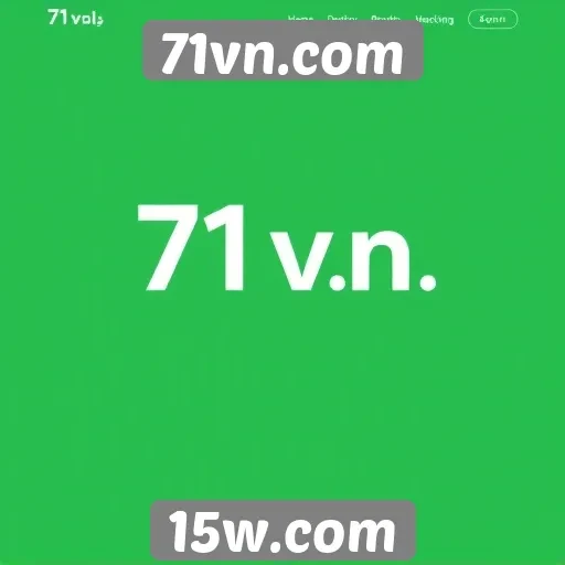 A evolução do design do site 71vn e sua usabilidade